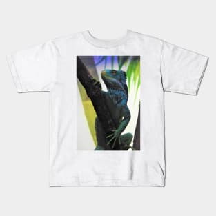 Fijian Crested Iguana Kids T-Shirt